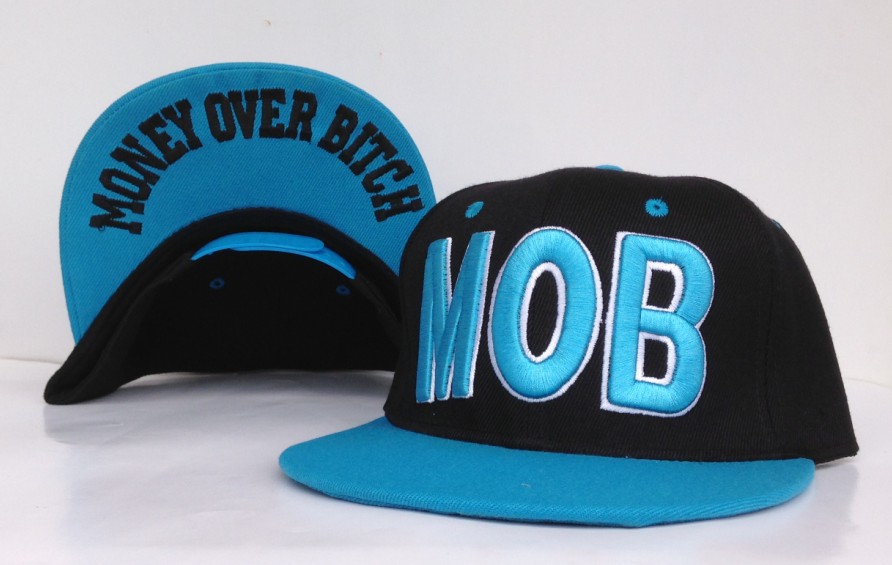 MOB (Money Over Bitch) Snapback Hat #02